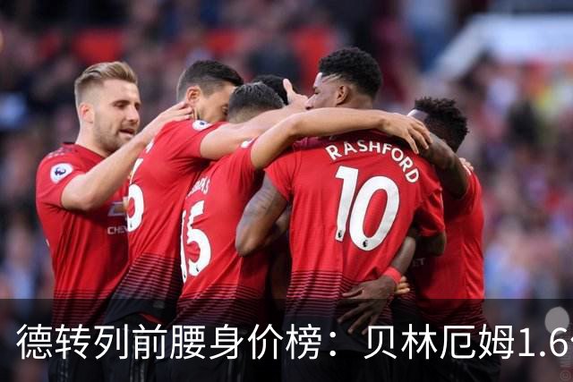 德转列前腰身价榜：贝林厄姆1.6亿欧居首，摩根-罗杰斯第二
